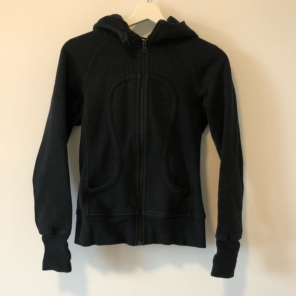 lululemon athletica Sweaters - Lululemon Black Scuba Hoody